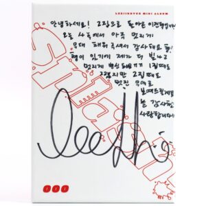 Lee Jin Hyuk - Splash Signed Autographed Mini Album CD Promo Up10tion K-pop 2020