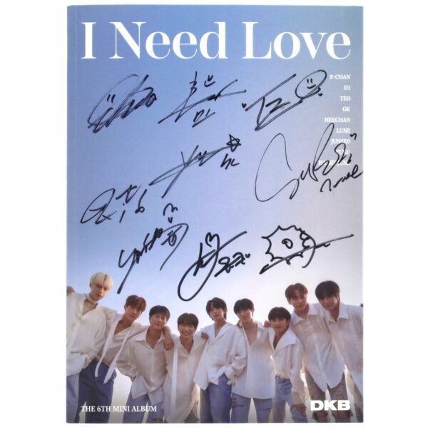 IMG_8253 DKB - I Need Love Signed Autographed CD Mini Album Promo 2023 K-Pop