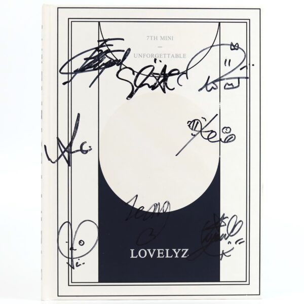 IMG_8277 Lovelyz - Unforgettable Signed + Message CD Album Promo 2020 K-Pop
