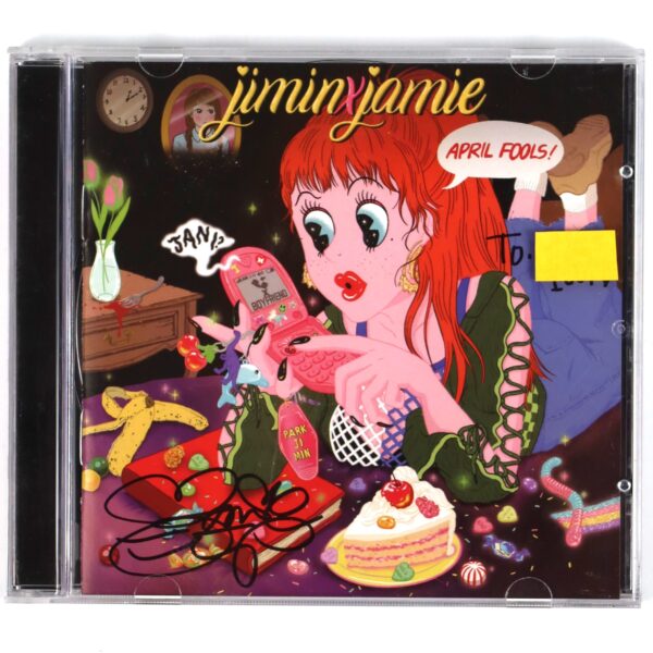 Jamie Park - jiminxjamie Signed CD Album Promo 2018 Jimin Park Rare JYP K-Pop
