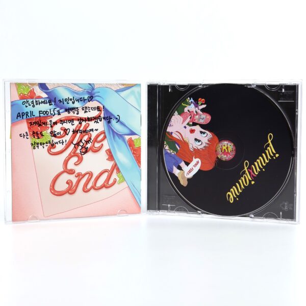 Jamie Park - jiminxjamie Signed CD Album Promo 2018 Jimin Park Rare JYP K-Pop