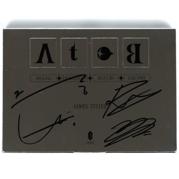 AB6IX - A to B Signed Autographed CD Album Promo K-Pop 2022