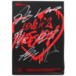 Wei - Love pt. 2: Passion Signed Autographed CD Album Promo K-Pop 2022 [read]