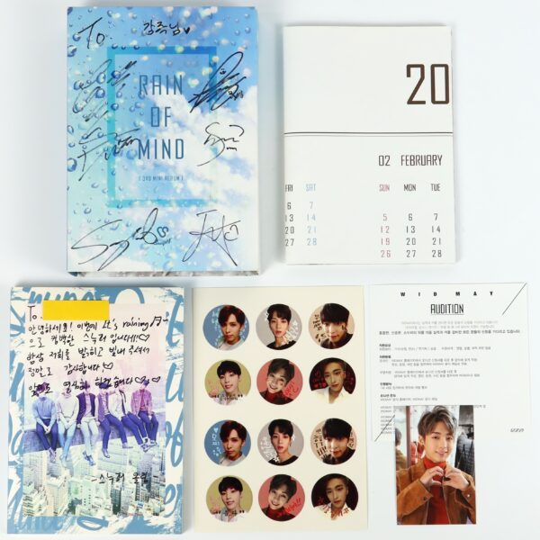 Snuper - Rain of Mind Signed + Message CD Mini Album Promo K-Pop 2016