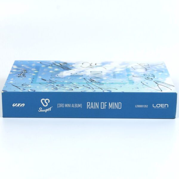 Snuper - Rain of Mind Signed + Message CD Mini Album Promo K-Pop 2016