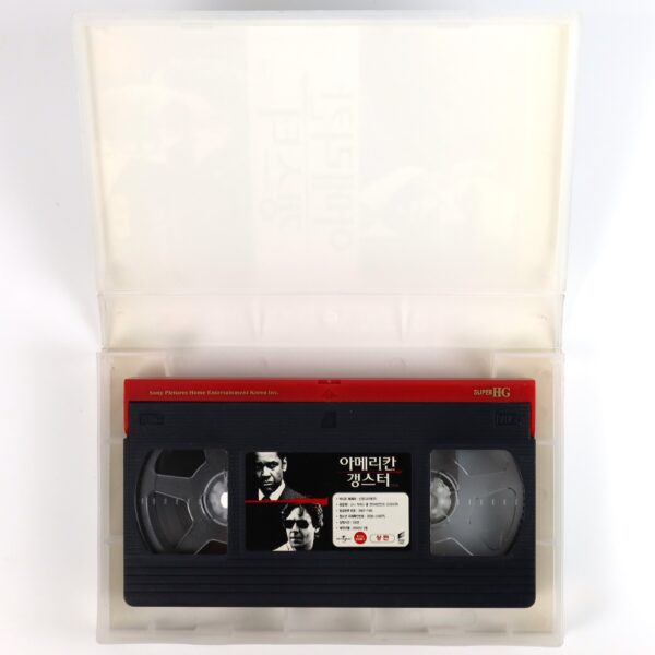 American Gangster (2007) Korean Late VHS [NTSC] Korea Ridley Scott