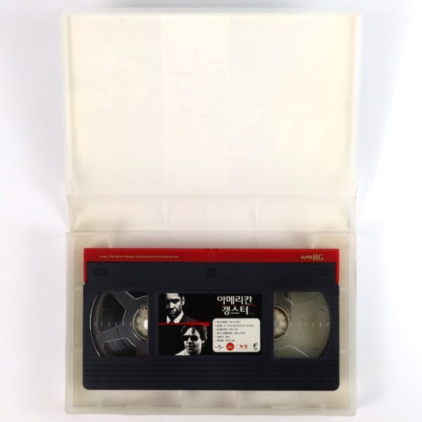 American Gangster (2007) Korean Late VHS [NTSC] Korea Ridley Scott