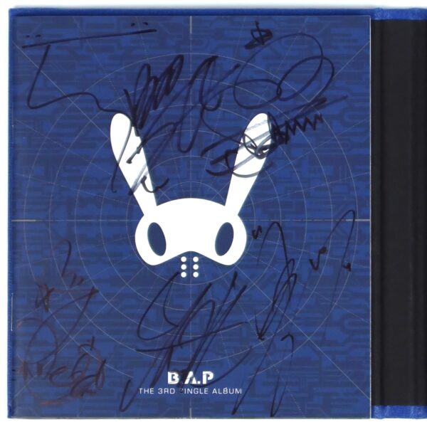 B.A.P - Stop It Signed Autographed 3rd Single Album CD 2012 Yessir