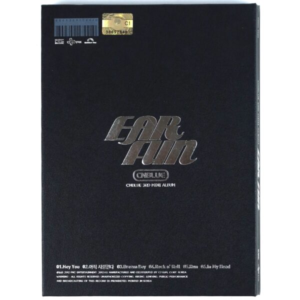 IMG_9165 CNBlue - Ear Fun Signed Autographed CD 3rd Mini Album 2012