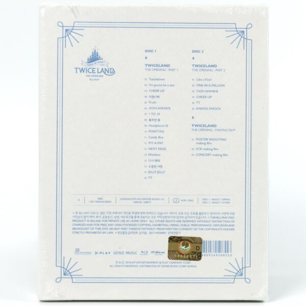 Twice - Twiceland The Opening 2017 1st Tour Blu-Ray New Factory Sealed 2018