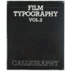 Film Typography Vol. 2 Movie Calligraphy Book New [Propaganda Cinema Graphics]