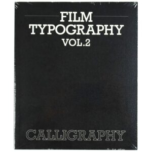 Film Typography Vol. 2 Movie Calligraphy Book New [Propaganda Cinema Graphics]