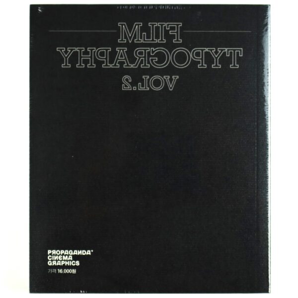 Film Typography Vol. 2 Movie Calligraphy Book New [Propaganda Cinema Graphics]