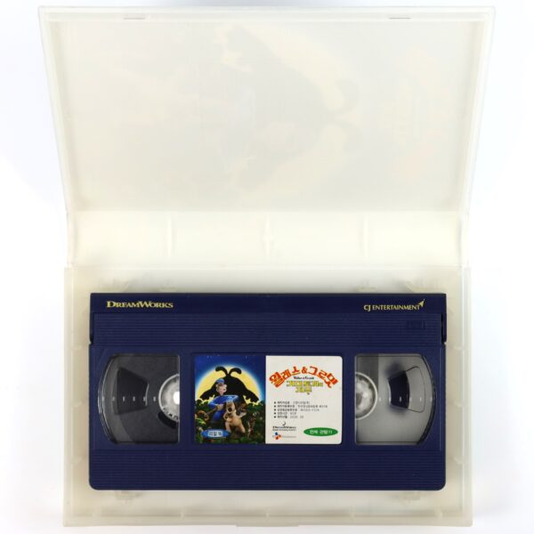 Wallace & Gromit The Curse of the Were-Rabbit (2005) Korean VHS NTSC Korea Dub