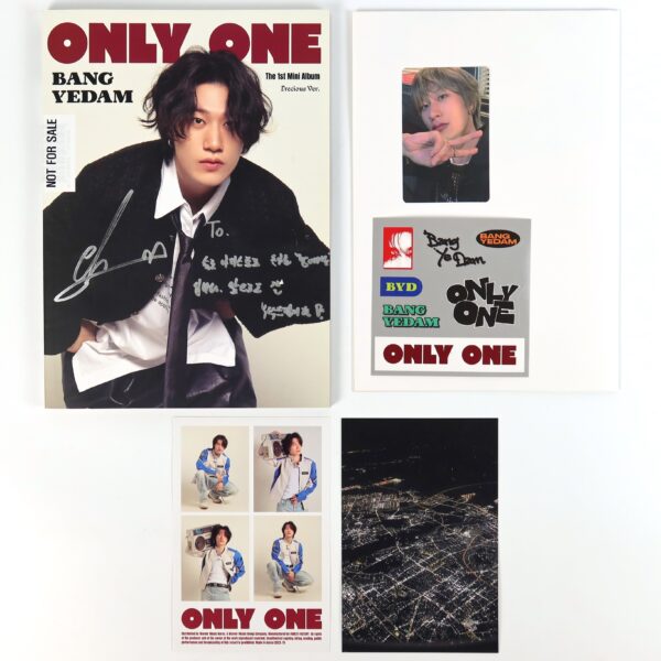 Bang Yedam - Only One [Precious Ver.] Signed Album CD Promo Treasure 2023