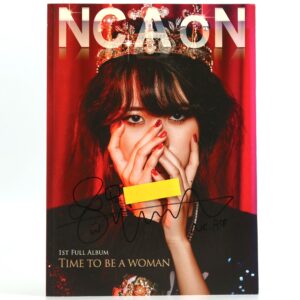 NC.A - Time To Be A Woman Signed Autographed Album CD Promo 2016 K-Pop