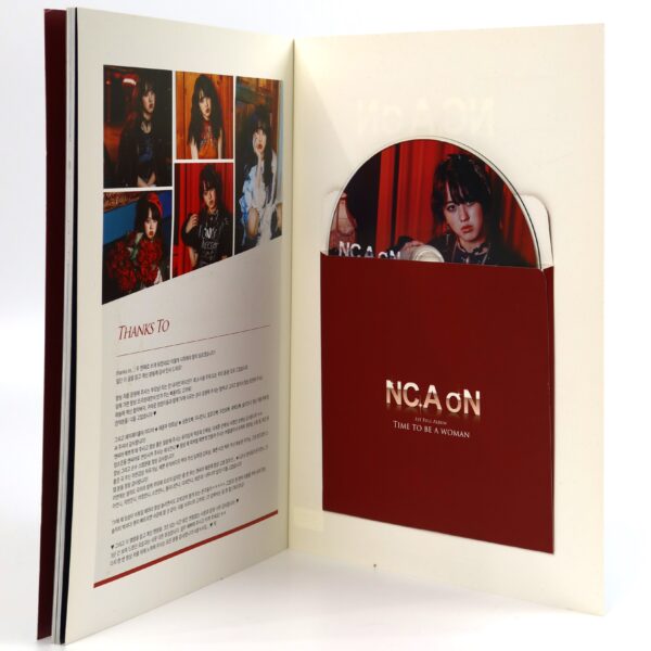 NC.A - Time To Be A Woman Signed Autographed Album CD Promo 2016 K-Pop