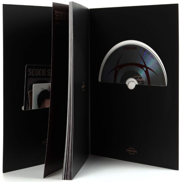 Drippin - Seven Sins Signed + Message CD Single Album Promo K-Pop 2023