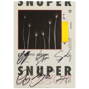 Snuper - Blossom Signed + Message CD Mini Album Promo 2018 K-Pop