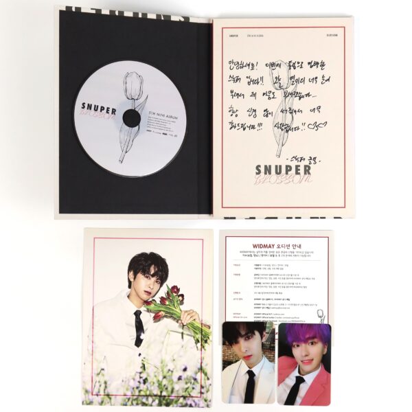 Snuper - Blossom Signed + Message CD Mini Album Promo 2018 K-Pop