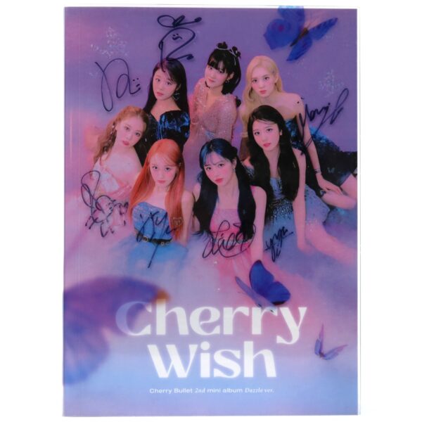 Cherry Bullet - Cherry Wish Signed Autographed + Message CD Album Promo 2022
