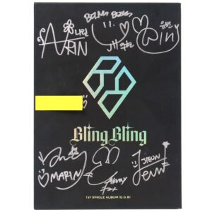 Bling Bling - G.G.B Signed + Message CD Single Album Promo 2020