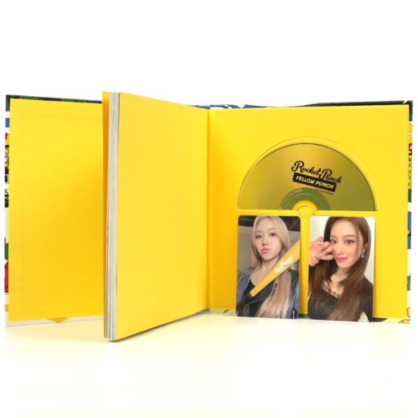 Rocket Punch - Yellow Punch Signed Autographed + Message CD Album Promo [read]