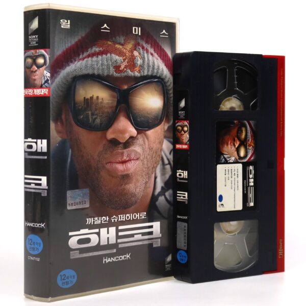 Hancock (2008) Korean Late VHS Rental Video [NTSC] Korea Will Smith