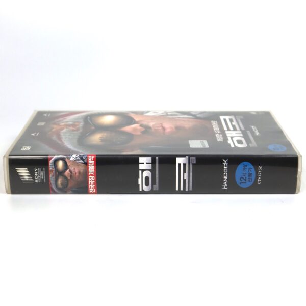 Hancock (2008) Korean Late VHS Rental Video [NTSC] Korea Will Smith