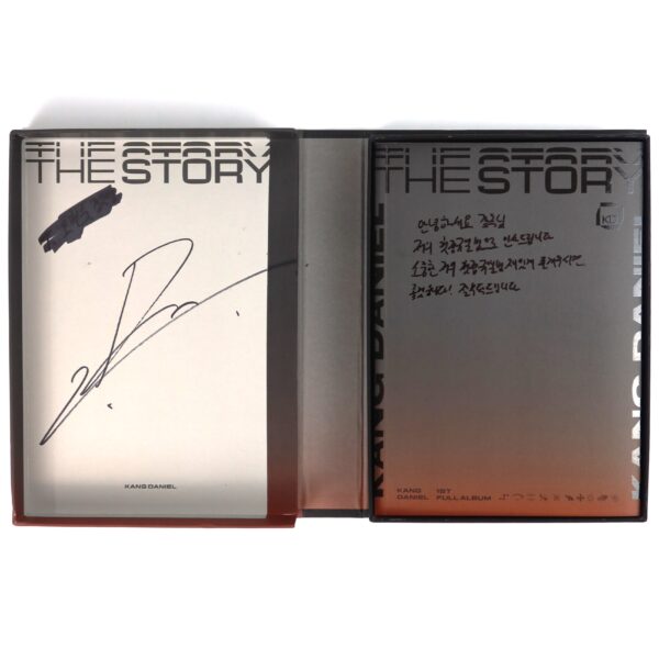 Kang Daniel - The Story Signed + Message CD Album Promo 2022 Wanna One