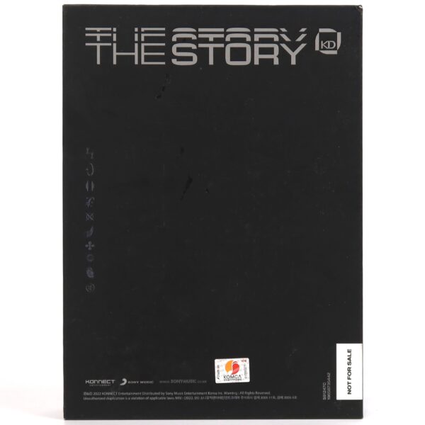 Kang Daniel - The Story Signed + Message CD Album Promo 2022 Wanna One