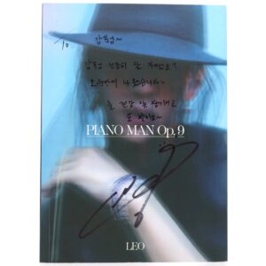 Leo - Piano Man Op. 9 Signed Autographed CD Album Promo Vixx 2022 [no disc]