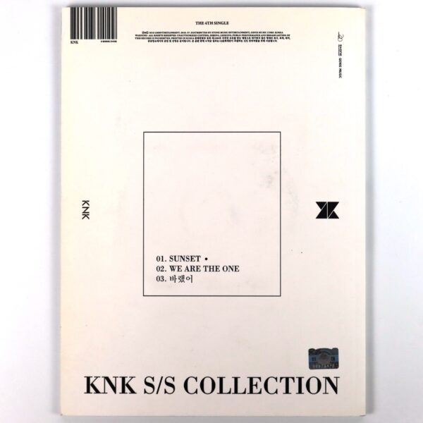 KNK - S/S Collection Signed Autographed CD Single Album Promo 2019
