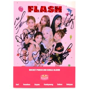 Rocket Punch - Flash Signed Autographed CD Album Promo K-Pop 2022