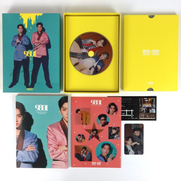 Wooseok x Kuanlin 9801 Signed Autographed Promo CD Mini Album Pentagon 2019