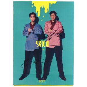 Wooseok x Kuanlin 9801 Signed Autographed Promo CD Mini Album Pentagon 2019