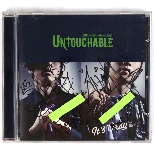 Untouchable - It's Okay Signed Autographed CD Single K-Rap Korean Hip Hop 2009