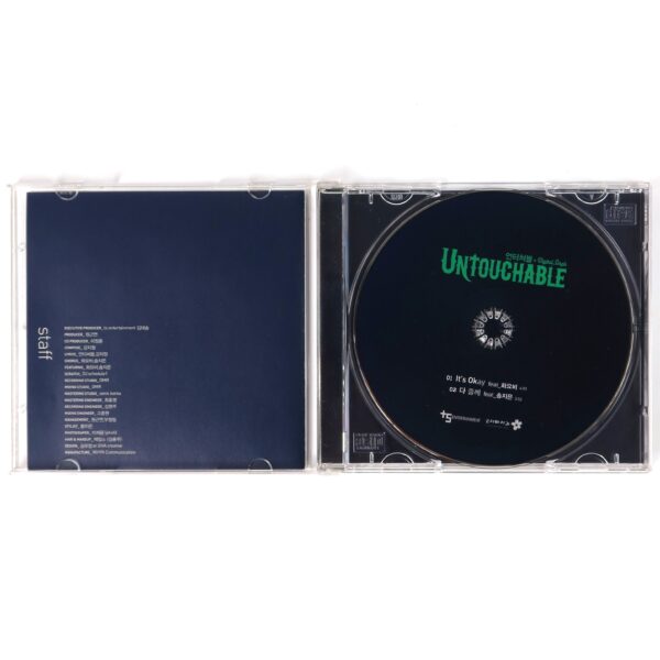 Untouchable - It's Okay Signed Autographed CD Single K-Rap Korean Hip Hop 2009