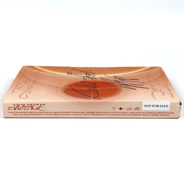 Viviz - Voyage Signed Autographed + Message CD Promo Mini Album K-Pop 2024