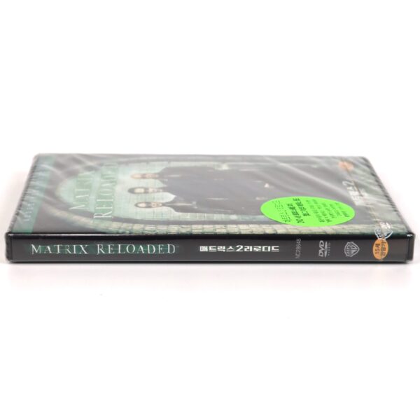 IMG_7270 The Matrix Reloaded (2003) Korean DVD Sealed Warner Korea Hype Sticker