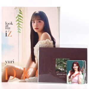 IZ*ONE D'Icon Issue 8 Yuri Cover + Photocards + Postcards Izone Dicon