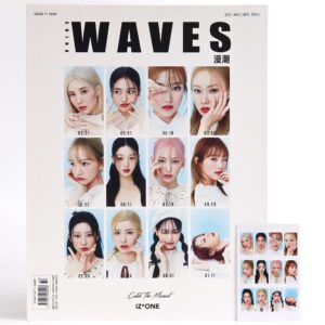 IZ*ONE Waves Magazine China 11 2020 Group Photocard + Poster Set