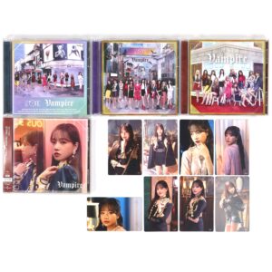 IMG_7896 IZ*ONE - Vampire CD + DVD Album 4 Versions + 8 Photocards Lot Izone Yuri