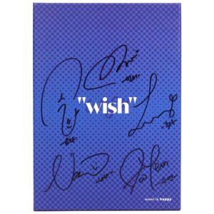 Woo!Ah! - Wish Signed Autographed CD Single Album Promo 2021 K-Pop
