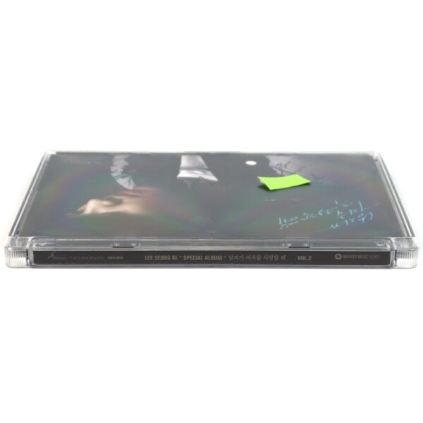 IMG_0045 Lee Seung Gi - When A Man Loves A Woman Vol. 2 Signed Album CD K-Pop 2008 2