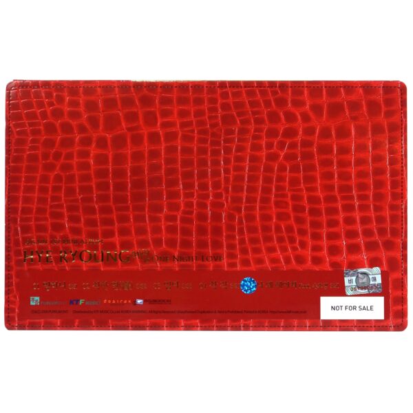 Hye Ryoung - One Night Love Album CD Promo K-Pop Ballad 2009