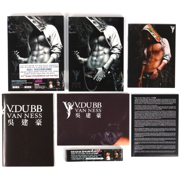 Vanness - V.Dubb Album CD Korean Promo Taiwan Mandopop Wu