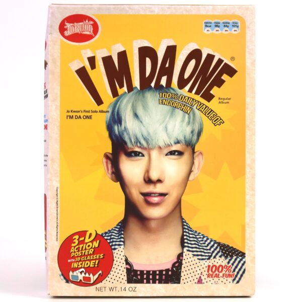 Jo Kwon - I'm Da One Album CD Promo K-Pop 2012 2AM Jokwon