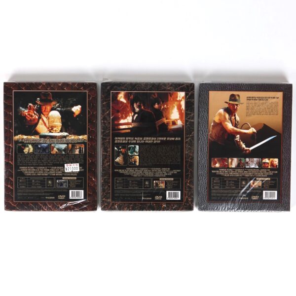 IMG_0151 Indiana Jones Trilogy Korean Factory Sealed DVD Korea Bundle