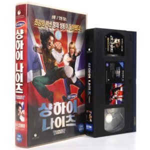 Shanghai Knights (2003) Korean VHS Rental [NTSC] Korea Jackie Chan